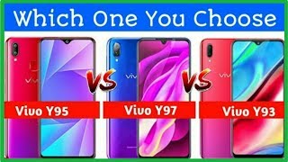 Vivo Y93 vs Vivo Y95 vs Vivo Y97 Full Comparison  Decide you which one is Better [upl. by Erwin]