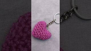 Heart keychain crochetlove crochet art handmade utubeshorts utube [upl. by Booma]