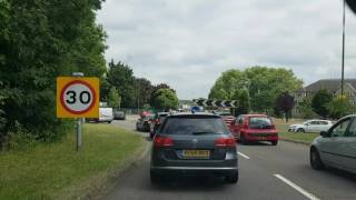 driving through Wormley Broxbourne Hertfordshire 220617 [upl. by Mosby]