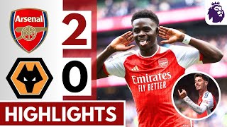 🛑Arsenal vs Wolves 20 All GOALS amp HIGHLIGHTS  Premier League 2425 [upl. by Firman269]