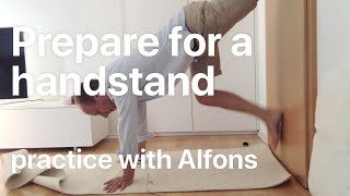 Preparation for a handstand  Feldenkrais With Alfons [upl. by Brent442]