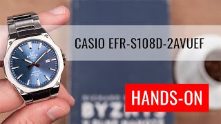 HANDSON Casio Edifice EFRS108D2AVUEF [upl. by Ola]