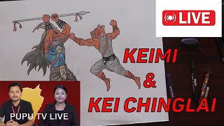 PUPU TV PROGRAM Live 3rd April 2024  DRAWING FIGHT BETWEEN KEIMI amp KEI CHINGLAI [upl. by Okomom693]