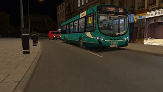 OMSI 2  Oatford  Masterbus Veiling Wright Pulsar VDL SB200  Route 55 Kickdown [upl. by Yve]