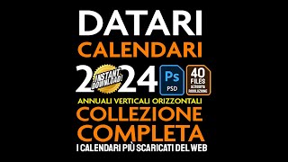 Creare Un Calendario Personalizzato con Photoshop [upl. by Conlon654]