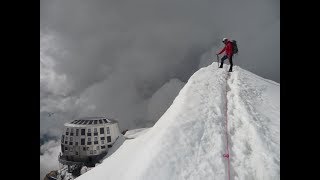 ascension du mont blanc le 15 juin 2017 HD  voie du gouter [upl. by Cly]