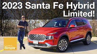 2023 Hyundai Santa Fe Hybrid Limited  Best Midsize Hybrid SUV [upl. by Ateekram738]