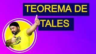 TEOREMA DE TALES  MATEMÁTICA BÁSICA [upl. by Birecree610]