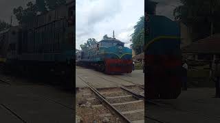 Anuradhapura to Maho trail train test running [upl. by Ndnarb]