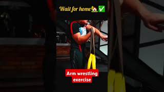 💪😈💪arm wrestling exercise forum exercise home workout sports [upl. by Werdnaed]