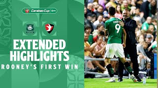 🟢 ROONEYS FIRST WIN  Plymouth Argyle v Cheltenham Town extended highlights [upl. by Broucek]