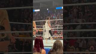 wwe Smackdown Tulsa Dom Mysterio and Liv Morgan dark match wrestlingevent wrestling livmorgan [upl. by Ecirted]