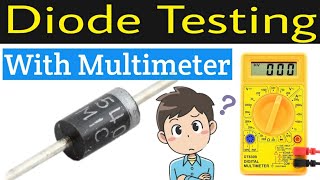 How To Check Diode with Multimeter डायोड को कैसे चेक करे [upl. by Ipoillak]