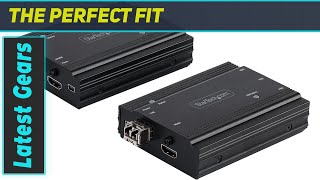 StarTechcom 4K HDMI KVM Extender Over Fiber  Ultimate Remote Access Solution [upl. by Bashemath]