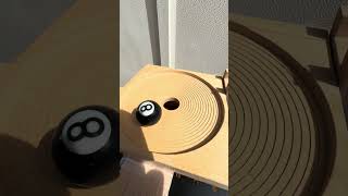 8 Billiard Balls☆Marbles and Wood Sound ASMR☆Wooden Marble Run Fun marblerun [upl. by Mcnally262]