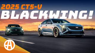 2025 Cadillac CT5 V Blackwing is a 668hp fourdoor monster [upl. by Sokairyk]