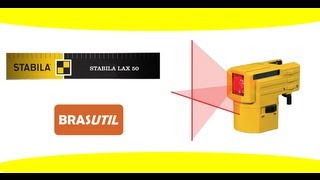 Nível Laser Stabila LAX 50  Nível Laser de Precisão Brasutil [upl. by Fatimah]