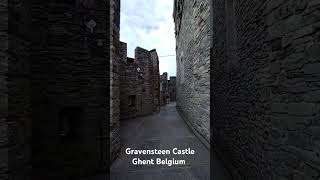 Gravensteen Castle Ghent Belgium belgium ghent [upl. by Parhe]