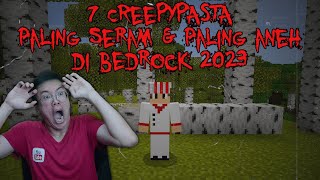 FIX INILAH 7 Creepypasta TERANEH Yang Pernah Ada Di Minecraft Pt64 3 JUMPSCARE Katanya [upl. by Kaiser]