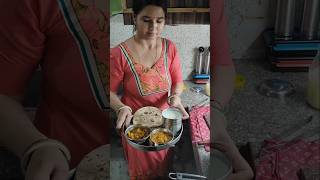 Desi Khana from Haryana shorts lunchthali dinnerthali haryanvi food haryanvifood trending [upl. by Walt]