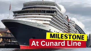 Cunard announces a Major Milestone as Queen Elizabeth makes historic cruise [upl. by Kassab]