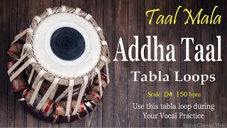 Addha Taal Tabla  Tabla Loop D [upl. by Nelie]