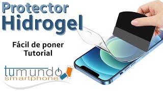 Protector de pantalla HIDROGEL  Tumundosmartphone [upl. by Seidule]