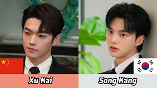 Chinese and Korean actor with similar faces​  Xu Kai and Song Kang have similar faces [upl. by Braeunig]