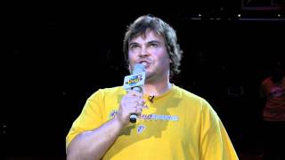 Jack Black Performs the National Anthem [upl. by Enilarac]