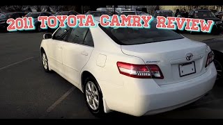 2011 Toyota Camry LE Sedan  Review amp Overview [upl. by Ingrim]