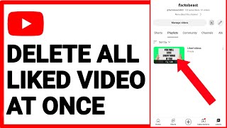 How To Delete All Liked Video On YouTube At Once [upl. by Arahsal175]