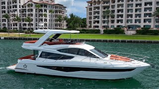 Galeon 550 Fly Yacht Listing Video Tour [upl. by Cirenoj]