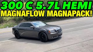 2013 Chrysler 300 C 57L HEMI w MAGNAFLOW MAGNAPACKS [upl. by Yerag]