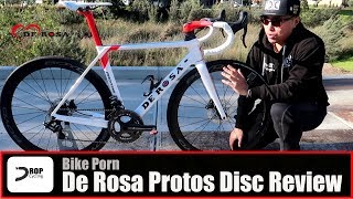 2018 De Rosa Protos Disc Review  TDC BikeTech [upl. by Nonac745]