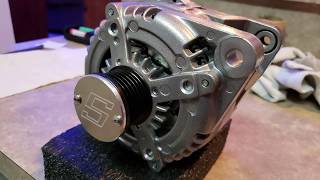 Singer Alternator Upgrade 240 Amp KIA Optima [upl. by Khai]