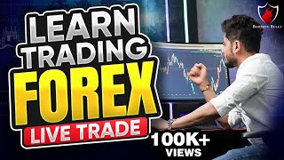 Learn Trading Forex  Live Trade  Anish Singh Thakur  Booming Bulls [upl. by Gwendolin743]