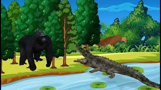 The Crocodile and Monkey story [upl. by Arremat]