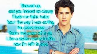 Biggest Fan  Nick Jonas Lyrics [upl. by Ataner273]