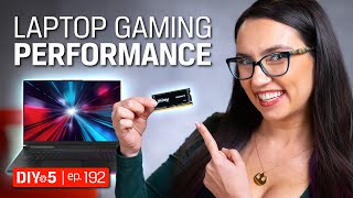 Improve Laptop Gaming Performance – DIY in 5 Ep 192 [upl. by Sieracki]