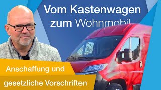 Vom Kastenwagen zum Wohnmobil  DIY  Folge 1 [upl. by Nrehtak]