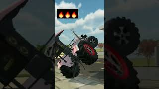 Tractor stunt 🔥🔥 tractordriving youtubeshorts trending shorts tractor [upl. by Marcelle]