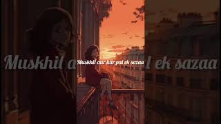 kabhi kabhi aditi song lyrics🎧😌youtubeshortsviralsongshortstrendingtrendingsong [upl. by Sontich]