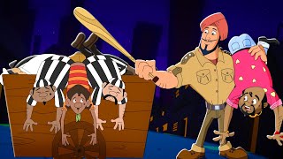 Chorr Police  Chorro Ki Baraat  Cartoon Animation for Children  Funny Stories [upl. by Agemo]