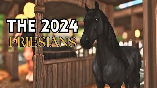 My thoughts on the new Friesians  Star Stable Online [upl. by Odragde]