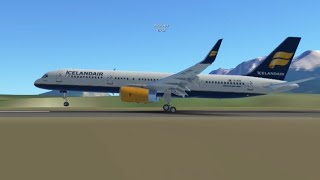 Icelandair 757 Smooth Landing [upl. by Tammy225]