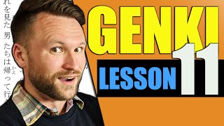 【N5】Genki 1 Lesson 11 Japanese Grammar Made Clear [upl. by Alac]