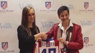 ATLÉTICO DE MADRID FÉMINAS El primer día de Nicole Regnier como rojiblanca [upl. by Maibach]