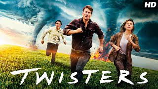 Twisters 2024 Full English Movie  Daisy EdgarJones Glen Powell Anthony Ramos  Review And Facts [upl. by Sewel589]