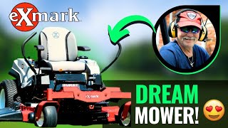 Mower He Dreamed OfExmark 48quot Riding Mower For Pros amp Homeowners [upl. by Madai]