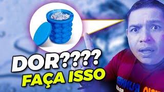 COMPRESSA GELADA PARA DOR E INFLAMAÇÃO NO OMBRO TORNOZELO E LOMBAR [upl. by Yvaht]